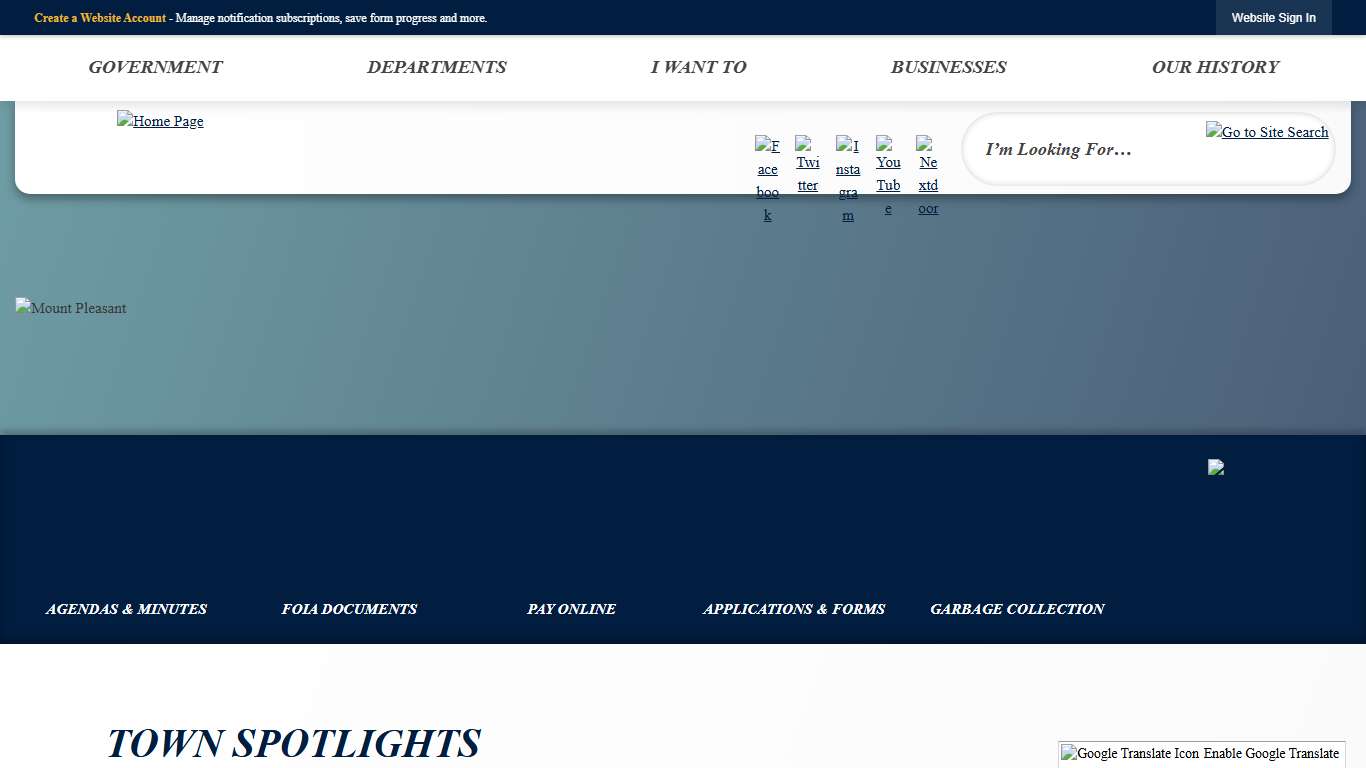 Mount Pleasant, SC - Official Website Official Website